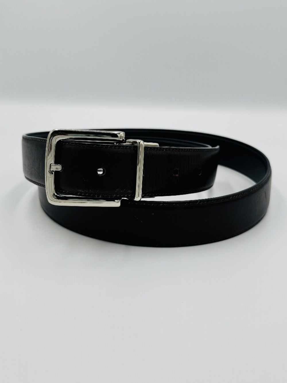 Cole Haan Belt Men's XL 44" Reversible Brown Black Genuine Leather
